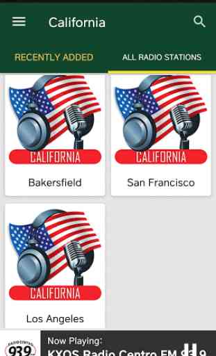 Radios de California 4