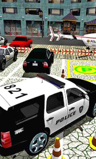 Real Police Car Chase: SUV Parking Simulator 3D 2