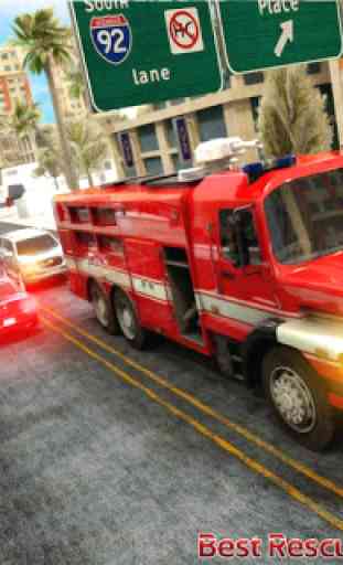 Real Robot Bombero Camión Emergencia Rescate 911 3