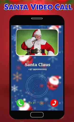 Santa Claus Video Call - Santa Fake Video Call 2