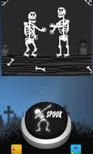 Spooky Skeleton Dance - Botón Meme 2
