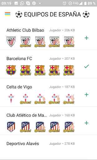 Stickers de Futbol de España para WhatsApp 4
