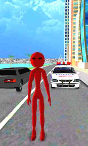 Stickman Monster Rope Hero: City Crime Simulator 1