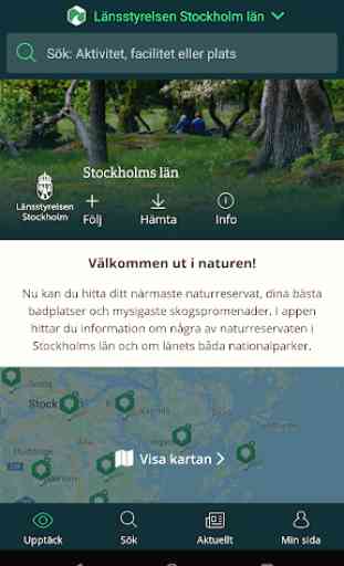 Stockholms läns Naturkarta 1