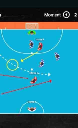 TactiCoach: pizarra táctica animada para futsal 3