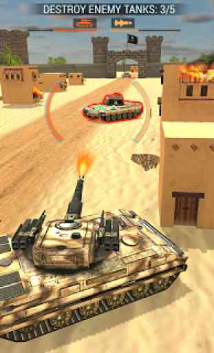 Tank Blitz Fury: Free Tank Battle Games 2019 3
