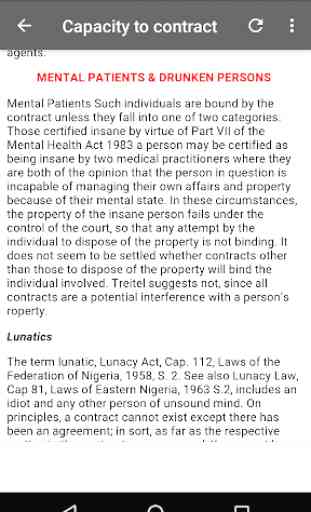 The contract law 1