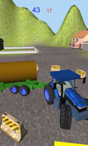 Tractor Estiércol Transport 3D 2
