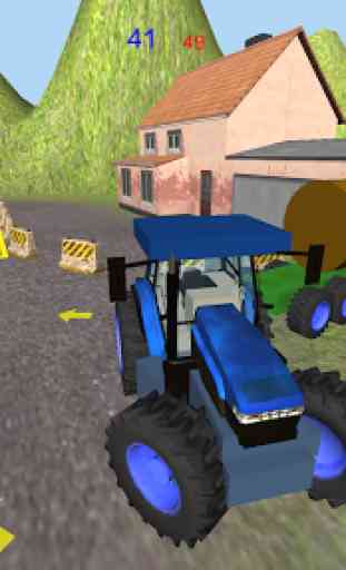 Tractor Estiércol Transport 3D 3