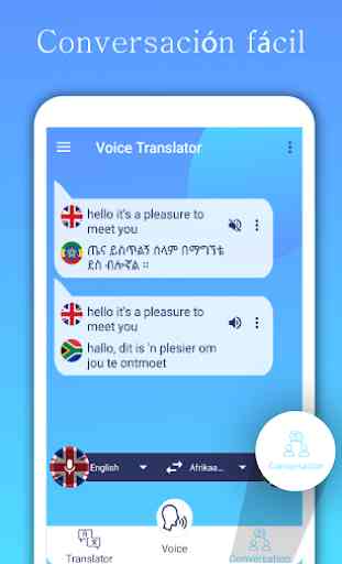 Traducir todo el traductor de conversación de voz 4