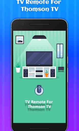 TV Remote Control For Thomson TV 1