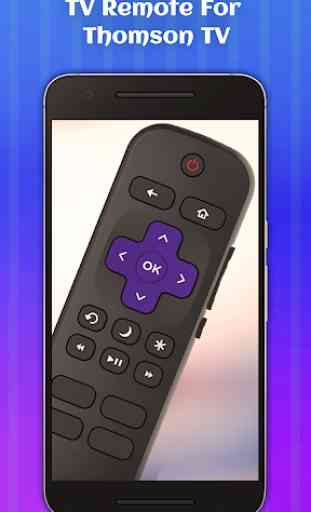 TV Remote Control For Thomson TV 4
