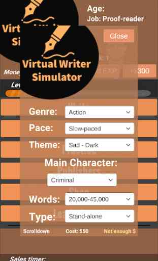 Virtual Writer Simulator 1