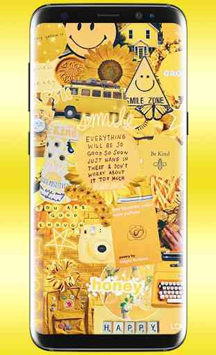 Yellow VSCO Girl Wallpaper 2
