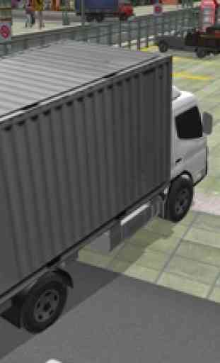simulador de camión de carga 3D - Mega camión de conducción y simulación de juego de estacionamiento 1