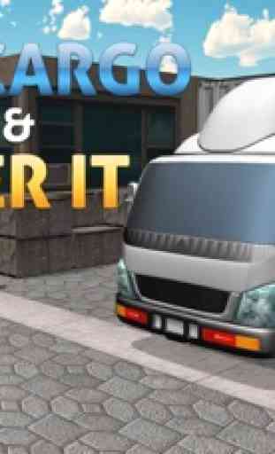 simulador de camión de carga 3D - Mega camión de conducción y simulación de juego de estacionamiento 2
