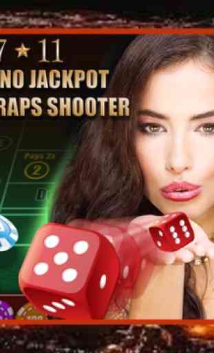 A Casino Jackpot Vegas Craps 3D Dice Roller Free Games 4
