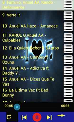 Anuel aa 40 canciones sin internet. 2