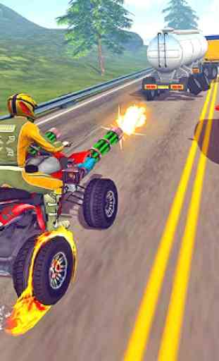 ATV racing: juego de disparos en quad 1