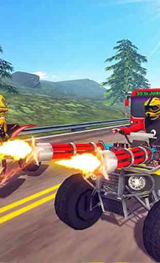 ATV racing: juego de disparos en quad 3