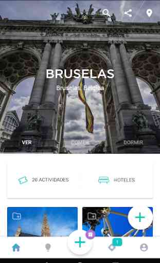 Bruselas guía turística en español y mapa  1