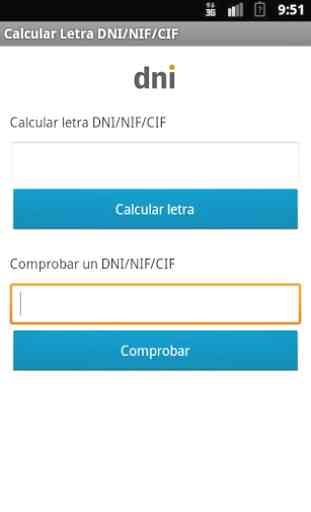 Calcular Letra DNI/NIF/CIF 1