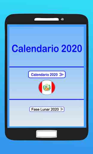 Calendario Perú 2020- Días Festivos 1