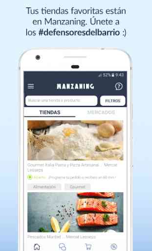 Compra online en tiendas y mercados con Manzaning 4