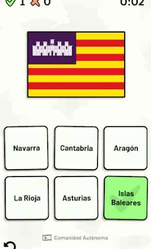 Comunidades Autónomas de España - Quiz 2