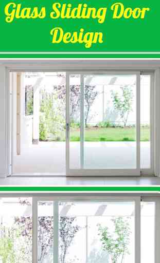 Diseño de puertas corredizas de vidrio 1