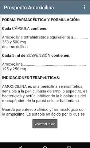 Dosis: Amoxicilina Suspensión 4