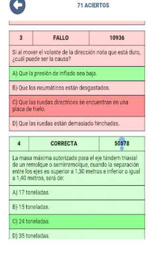 Examen CAP Mercancías España DGT 4