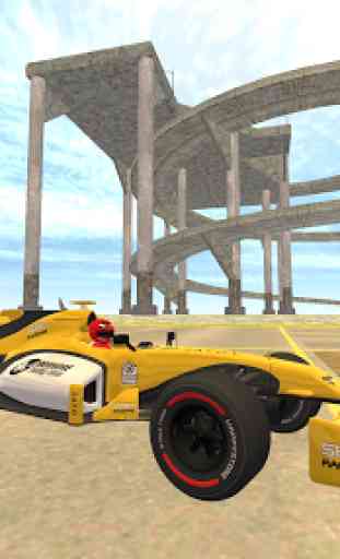 Fórmula de carreras de coches-juegos de policía 3