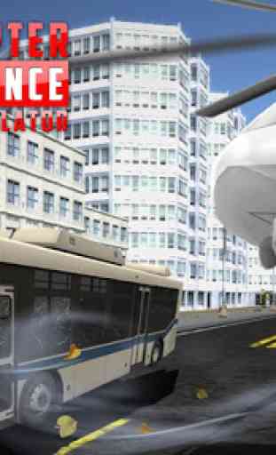 Helicóptero Ambulancia 3D City Simulator 2