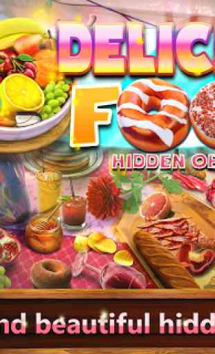 Hidden Objects Delicious Food 1