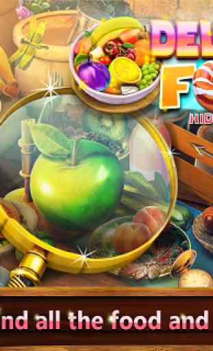 Hidden Objects Delicious Food 2