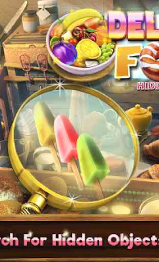 Hidden Objects Delicious Food 4