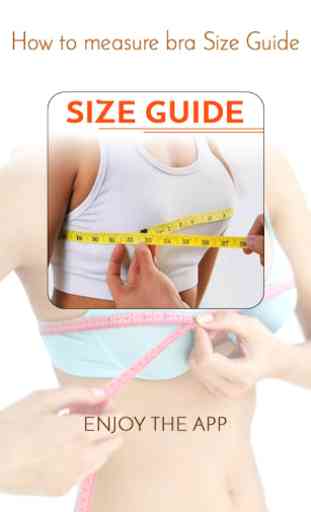 How to Measure Bra Size 1