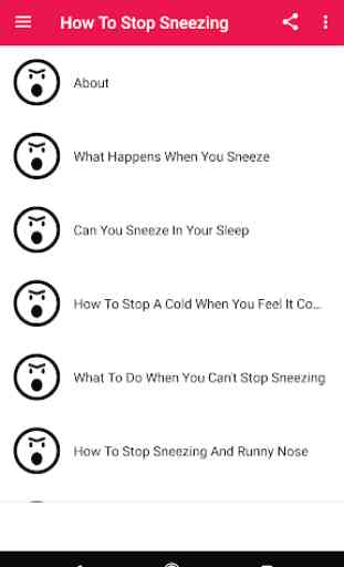 How To Stop Sneezing 2