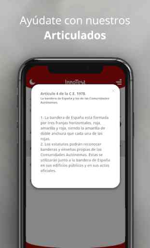 InnoTest Constitución Española - test y audio 4