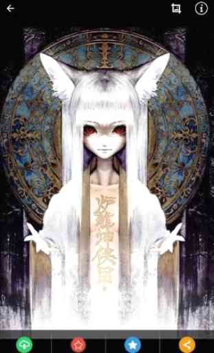 Kitsune Girl Fantasy Wallpaper 4