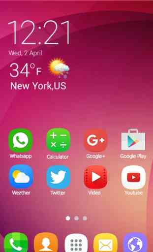 Launcher For Galaxy Core 2  Pro themes 3
