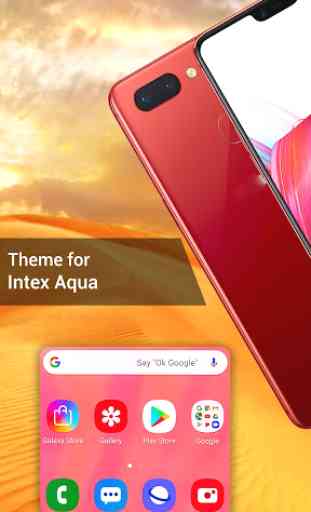 Launcher Themes for  Intex Aqua 2