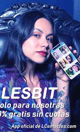 Lesbit - chat lesbianas app 1