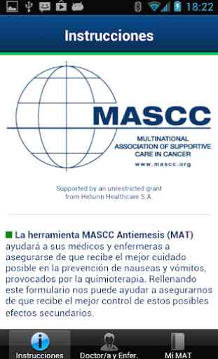 MASCC Antiemesis (MAT) 4