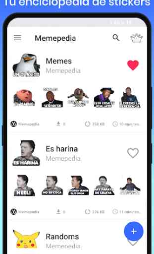 Memepedia - Stickers de memes para WhatsApp 1