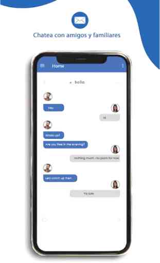 Messenger para mensaje, texto y video chat 4