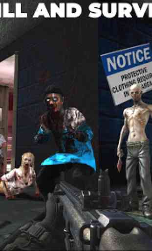 Muerto Zombie Shooter:Objetivo del zombi Juegos 3D 3
