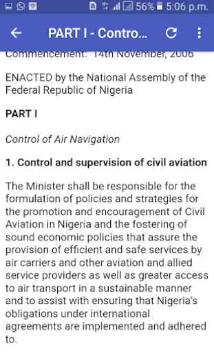 Nigerian Civil Aviation Act 4