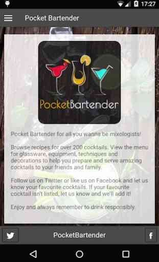 Pocket Bartender Pro 1